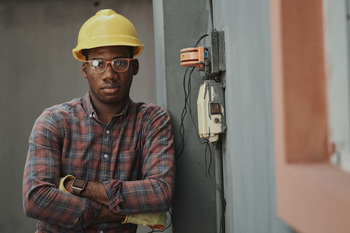 Residential electrical panel with circuit breakers